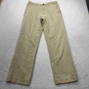VTG Polo Ralph Lauren Suffield Pant Khaki Cotton Mens Size 32x32 Casual Chinos